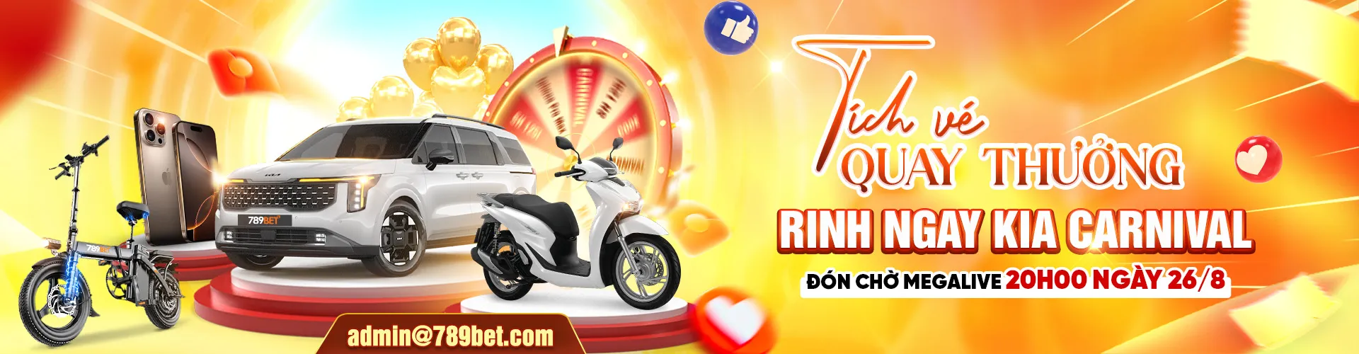 Sự kiện tháng 8 của nhà cái 789bet